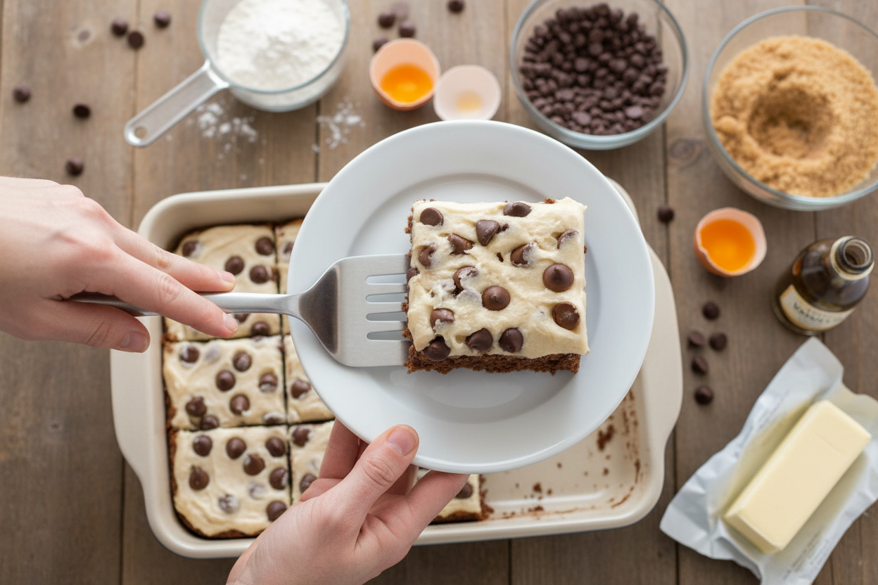 Cookie Dough Brownies Recipe Easy Homemade Dessert