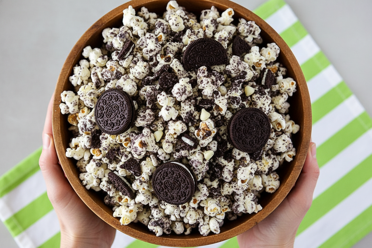 Cookies and Cream Popcorn Recipe