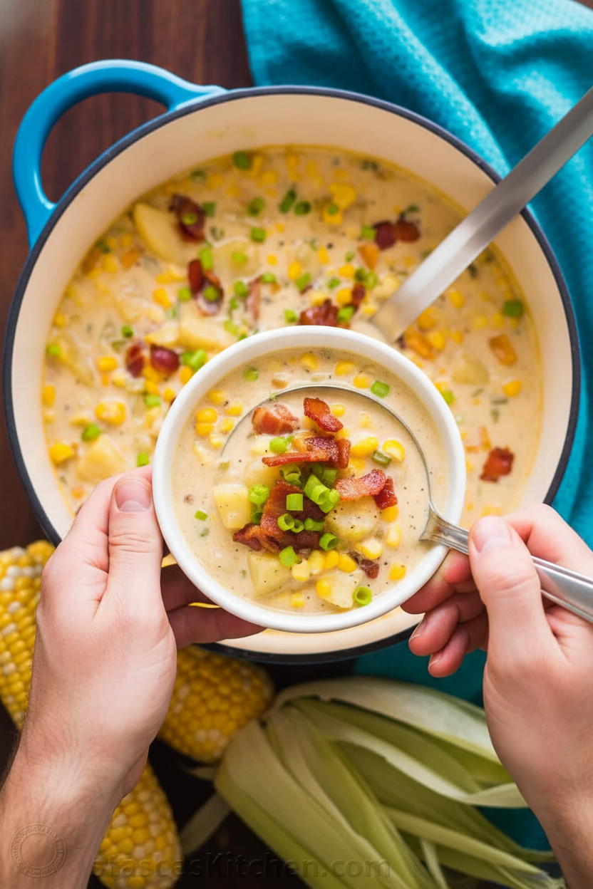 Corn Chowder (with VIDEO)