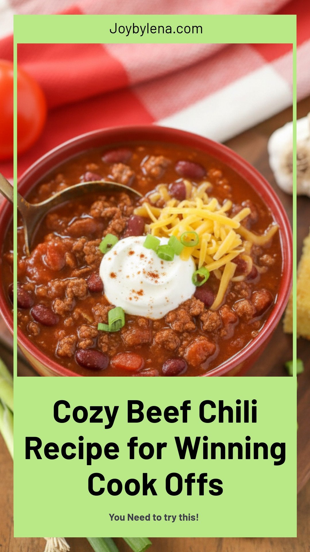 The Cozy Beef Chili My Readers Keep Winning Cook Offs With