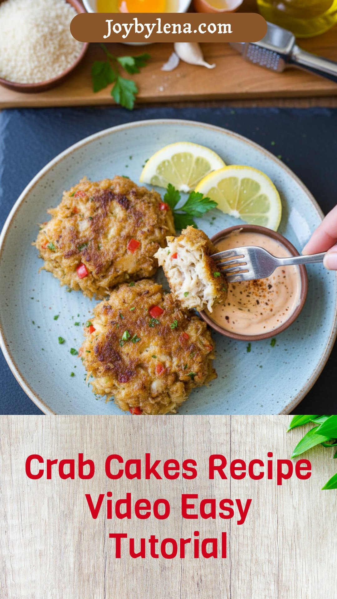 Crab Cakes Recipe (VIDEO)