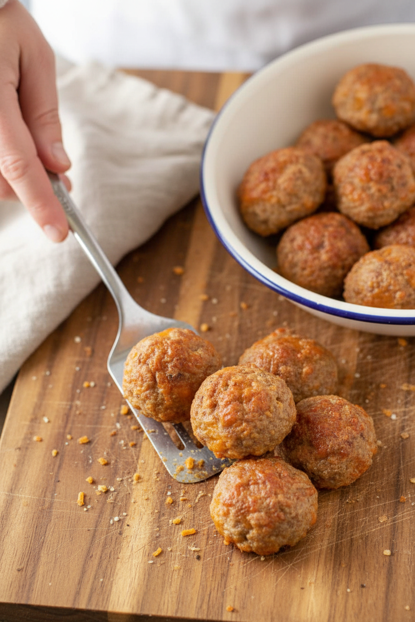 Cream Cheese Sausage Balls