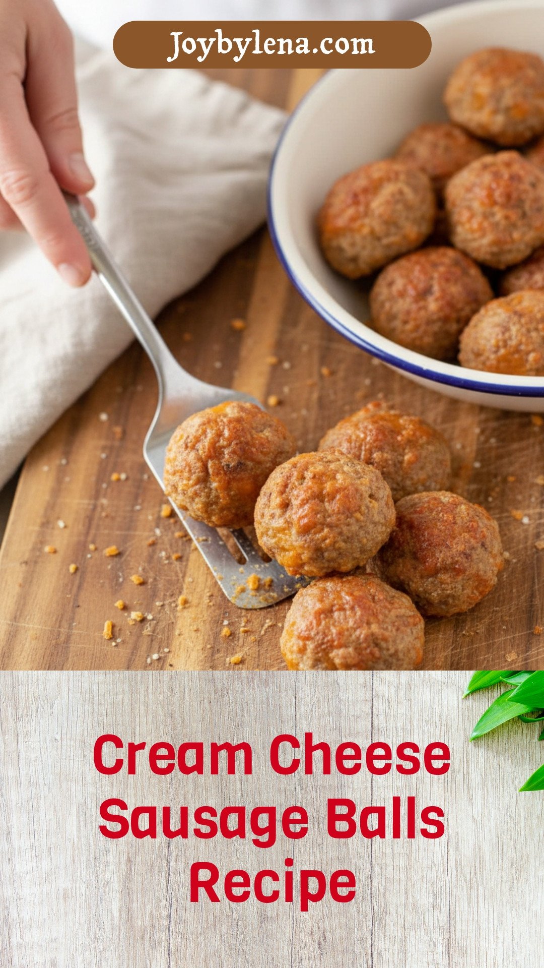 Cream Cheese Sausage Balls