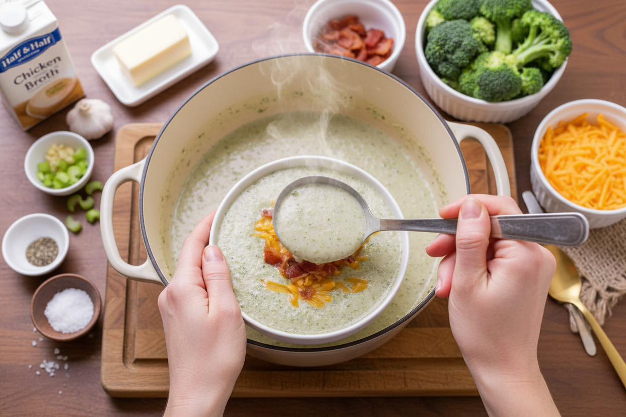 Cream of Broccoli Soup Recipe