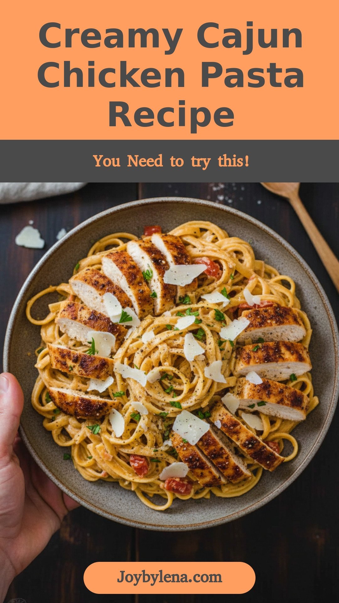 Creamy Cajun Chicken Pasta