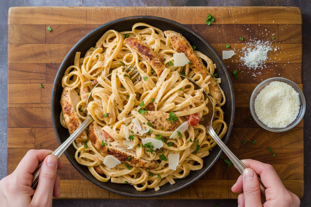 Creamy Cajun Chicken Pasta Recipe