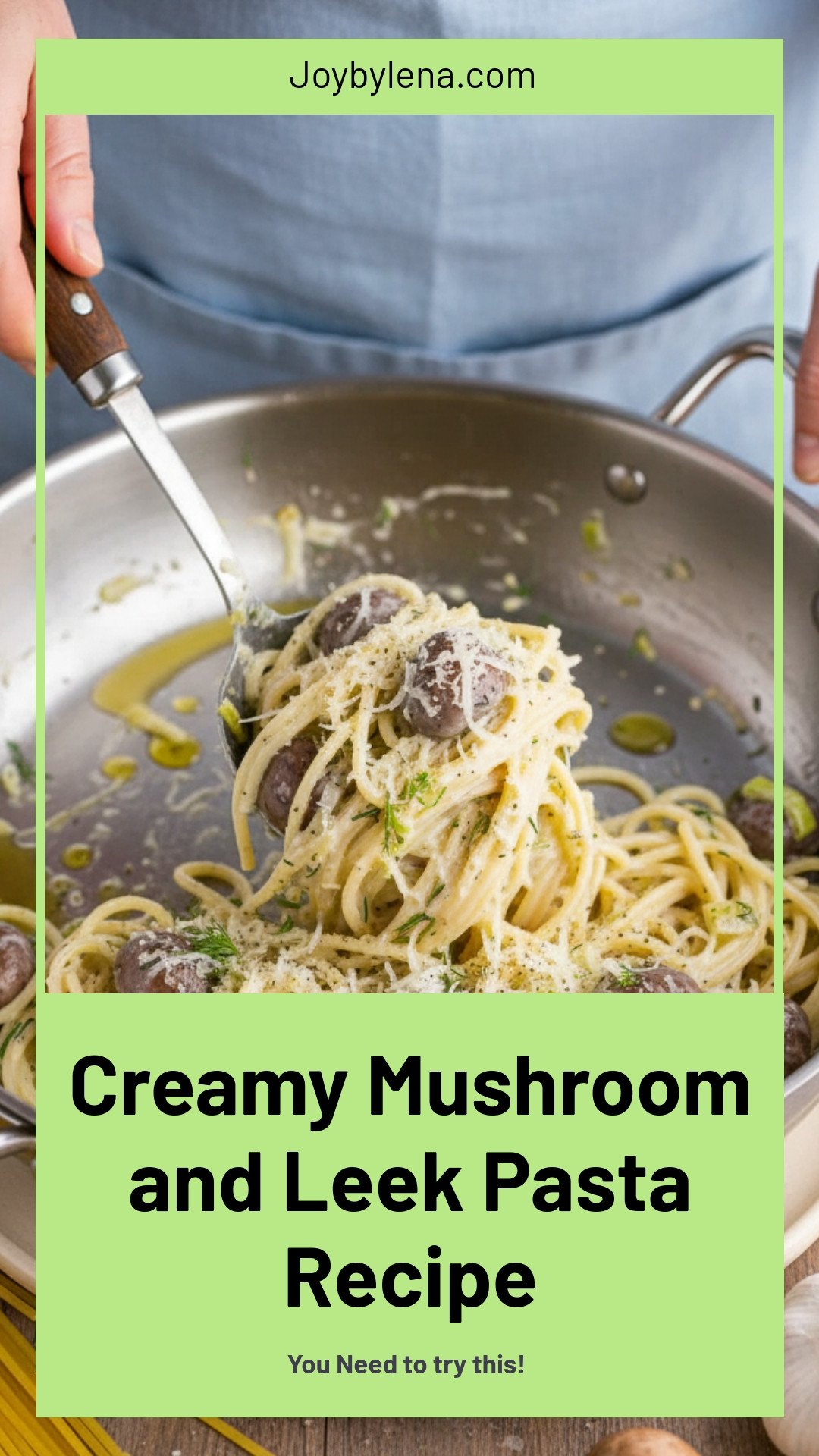 Creamy Mushroom and Leek Pasta Recipe