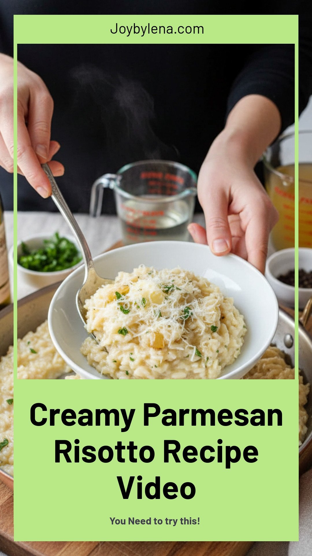 Parmesan Risotto Recipe (with Video)