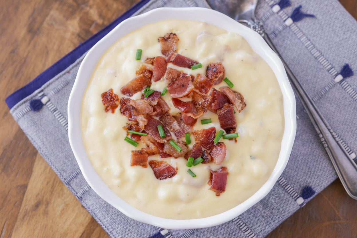 Creamy Potato Bacon Soup Recipe