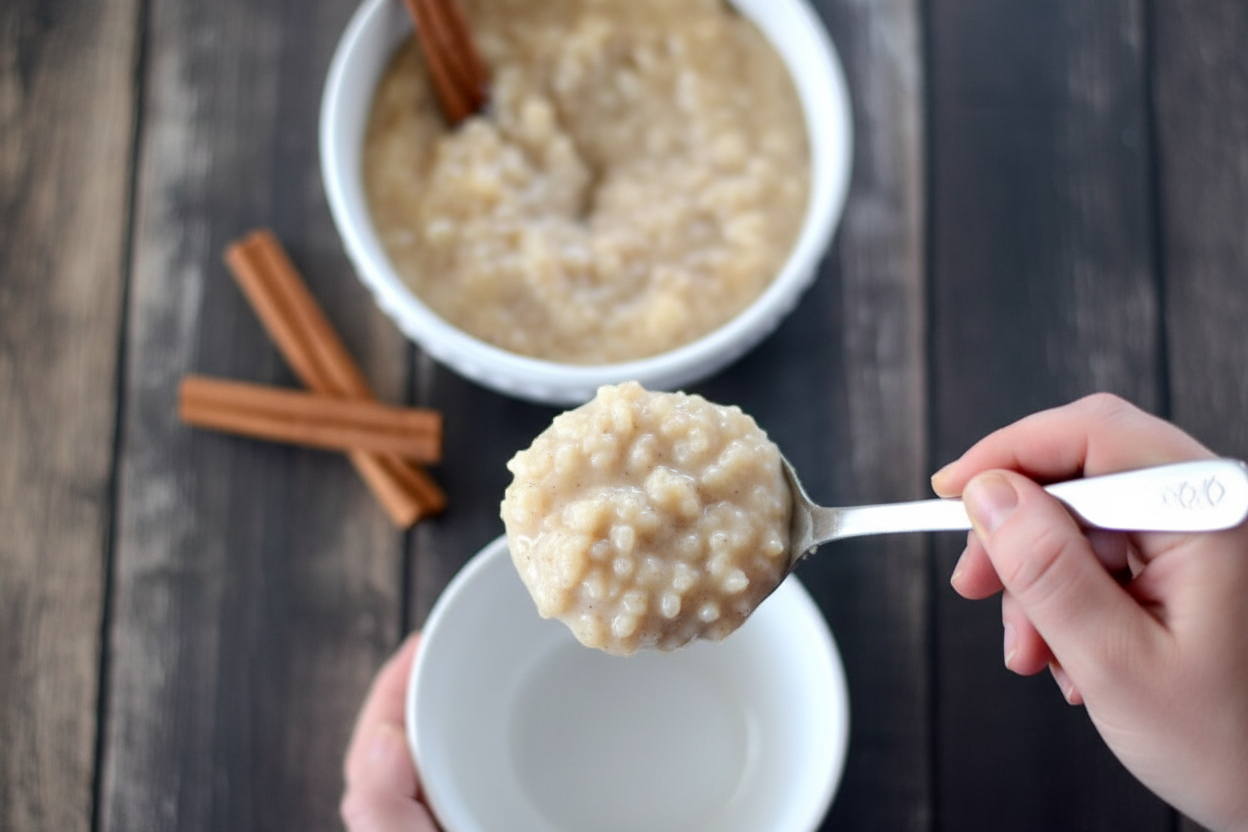 Creamy Slow Cooker Rice Pudding Recipe