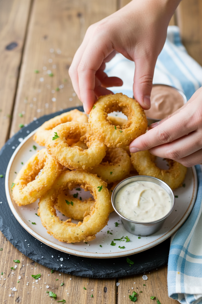 Crisp Onion Rings (Restaurant-Style Recipe)