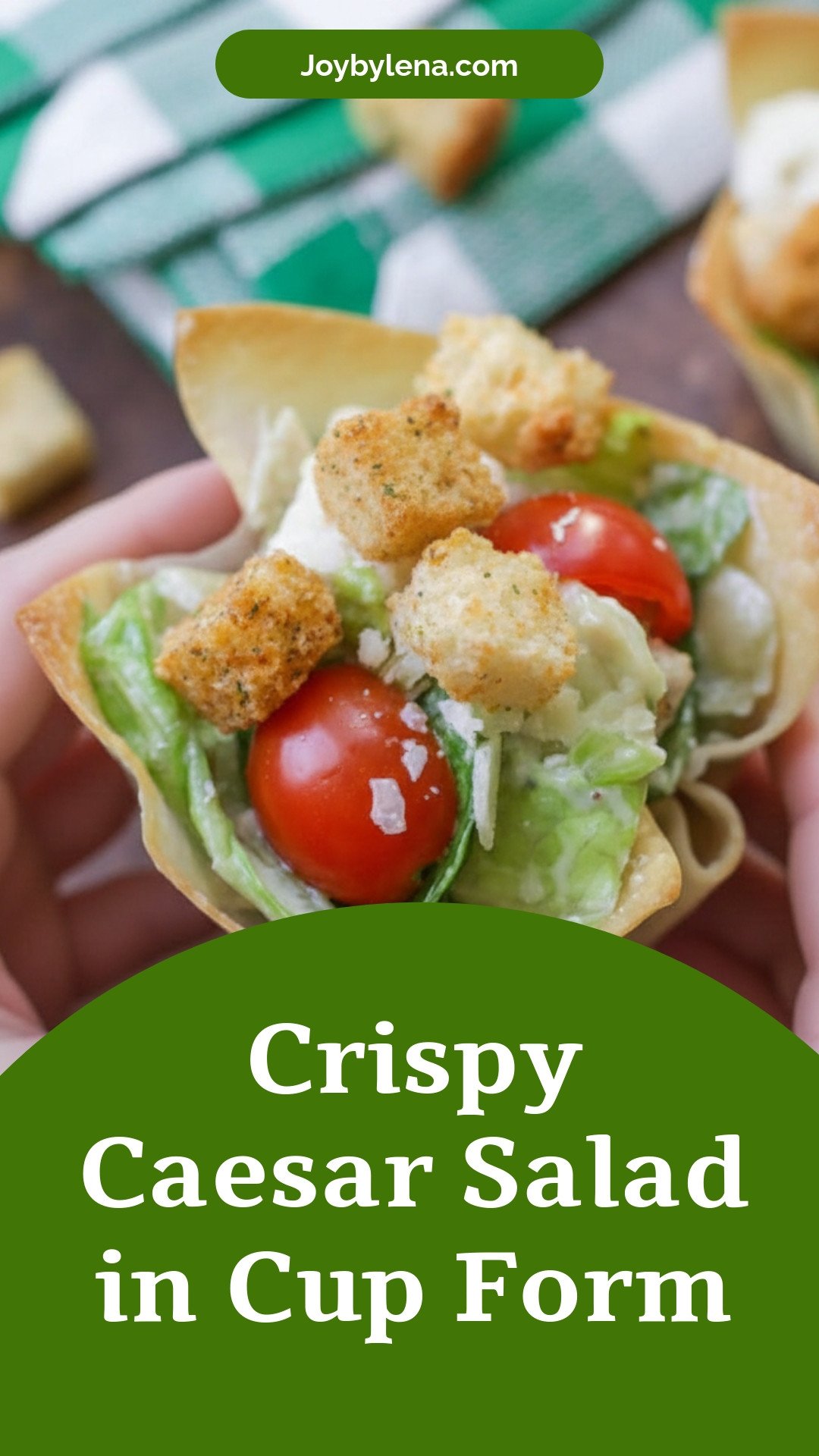 Caesar Salad Cups