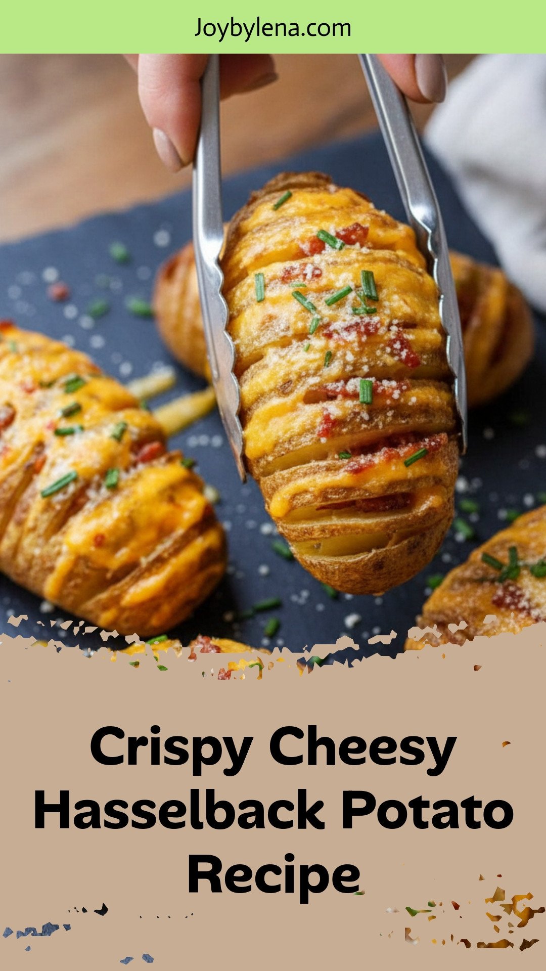 Cheesy Hasselback Potatoes