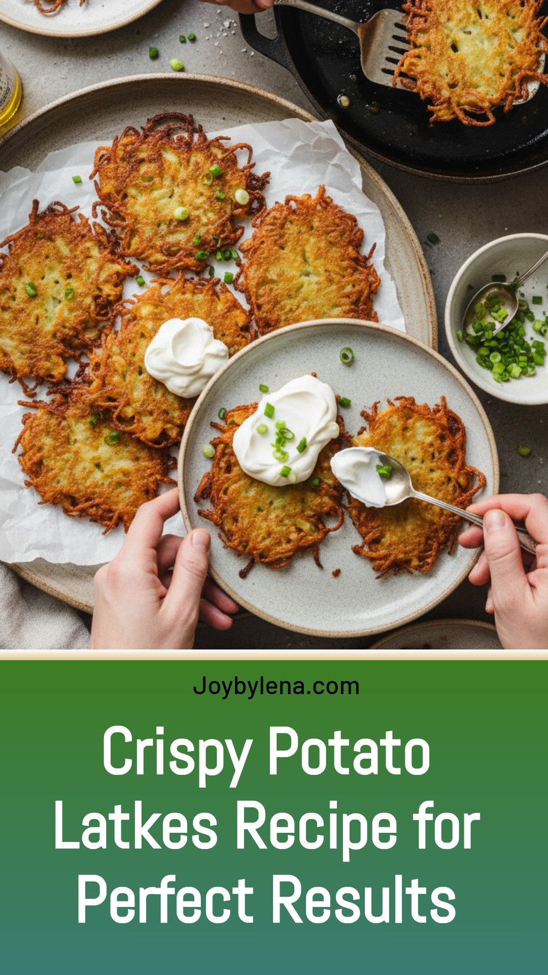Crisp Potato Latkes Recipe