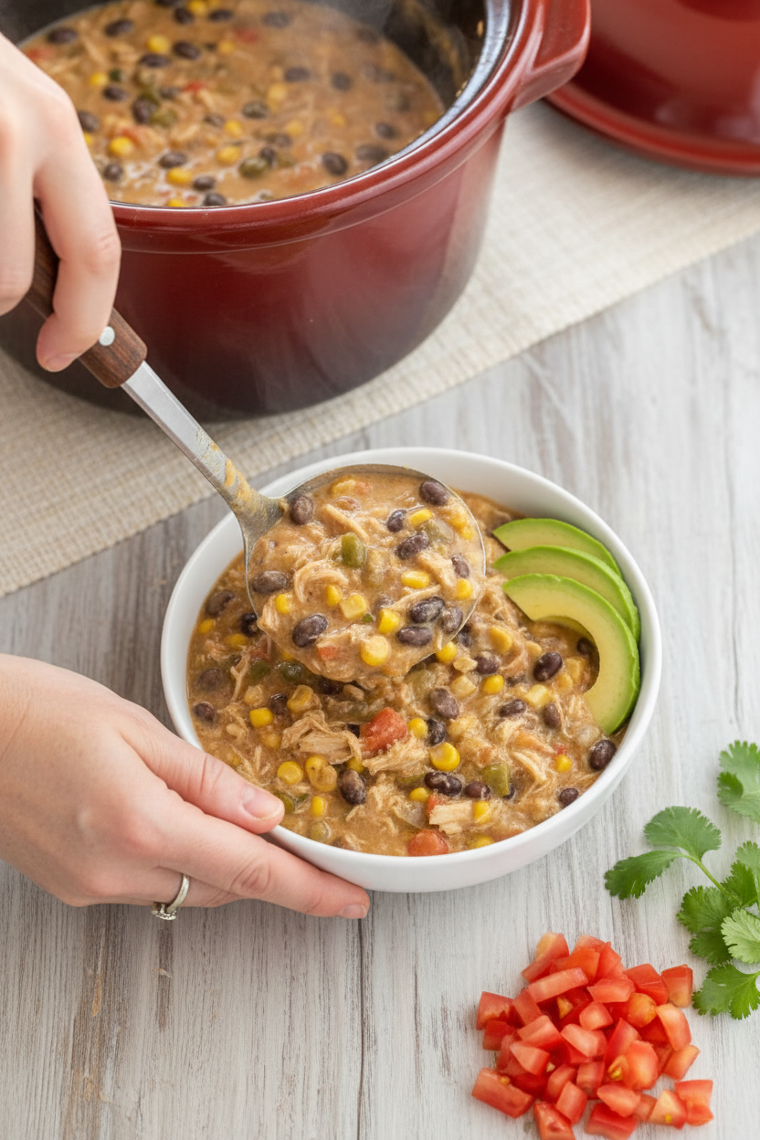 Crockpot Taco Soup