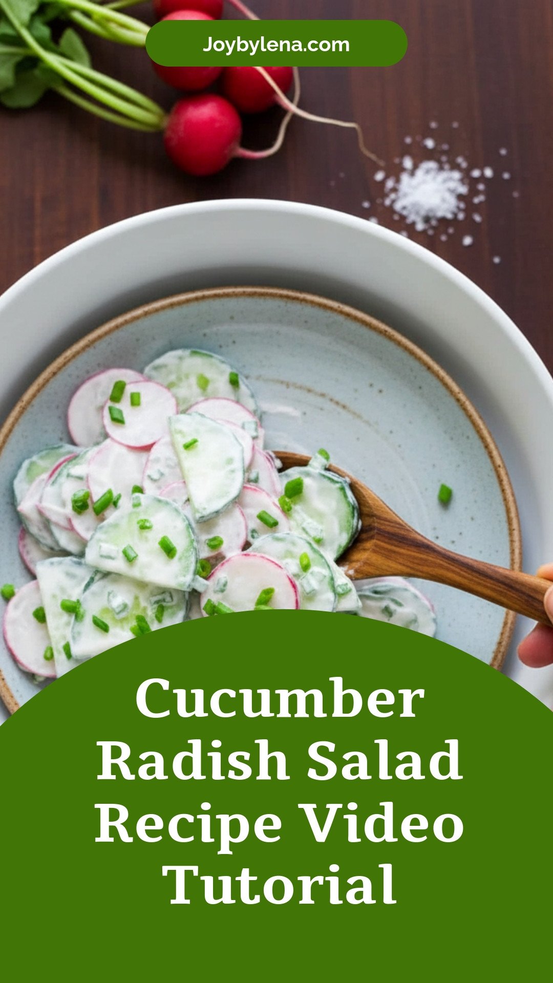 Cucumber Radish Salad Recipe (VIDEO)