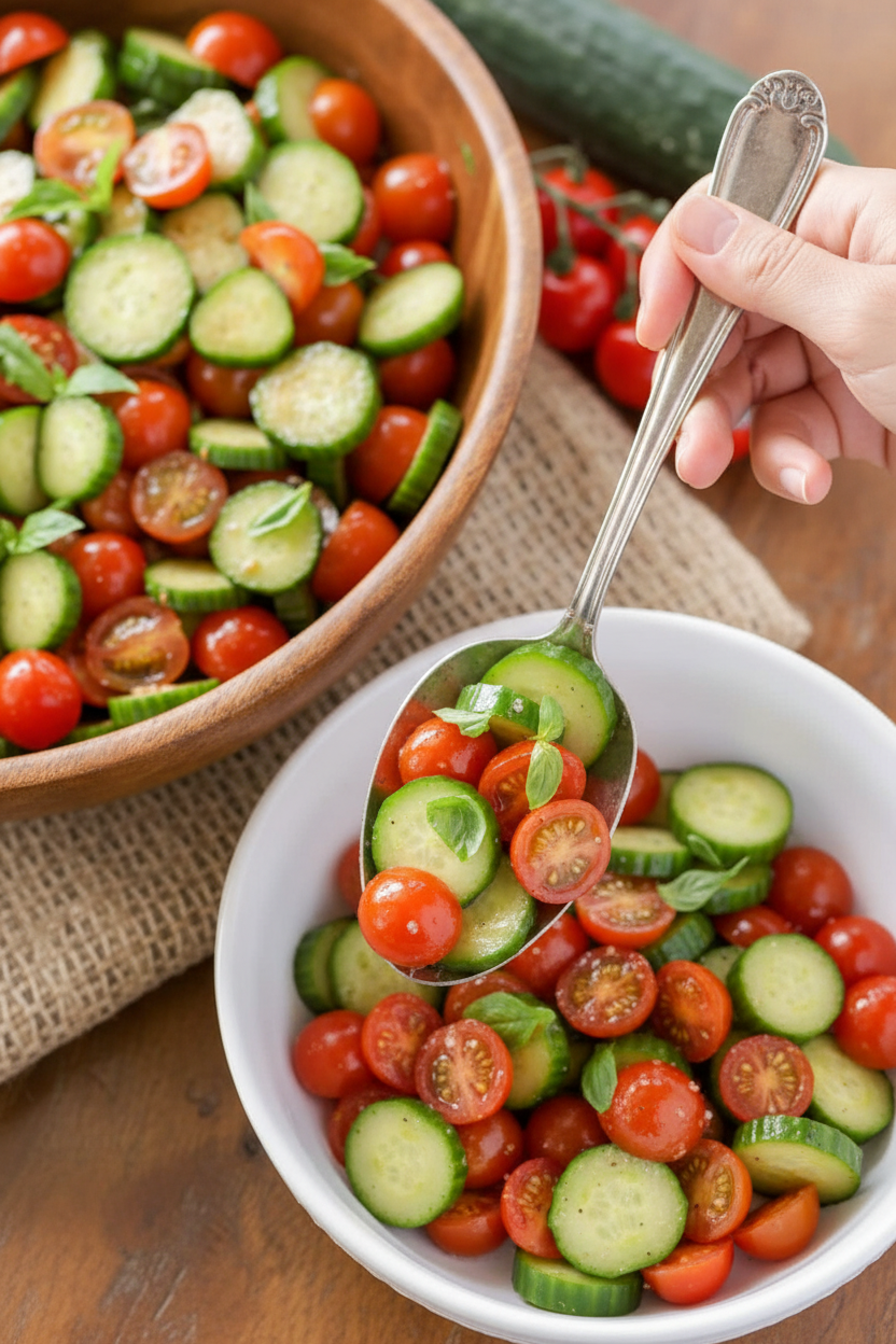 Cucumber Tomato Salad