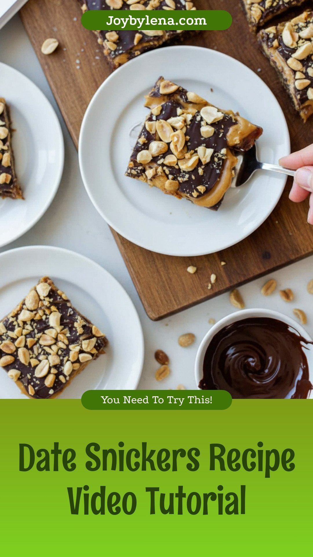 Date Snickers Recipe (VIDEO)