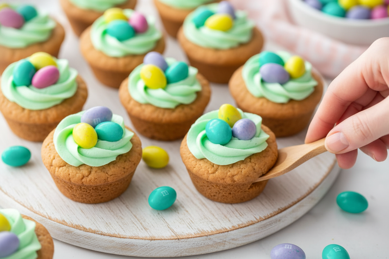 Easter Basket Cookie Cups Recipe