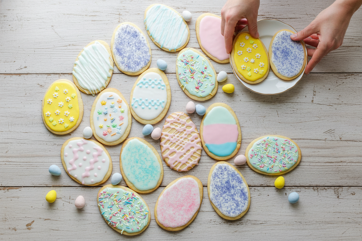 Easter Sugar Cookies Recipe and Decorating Ideas