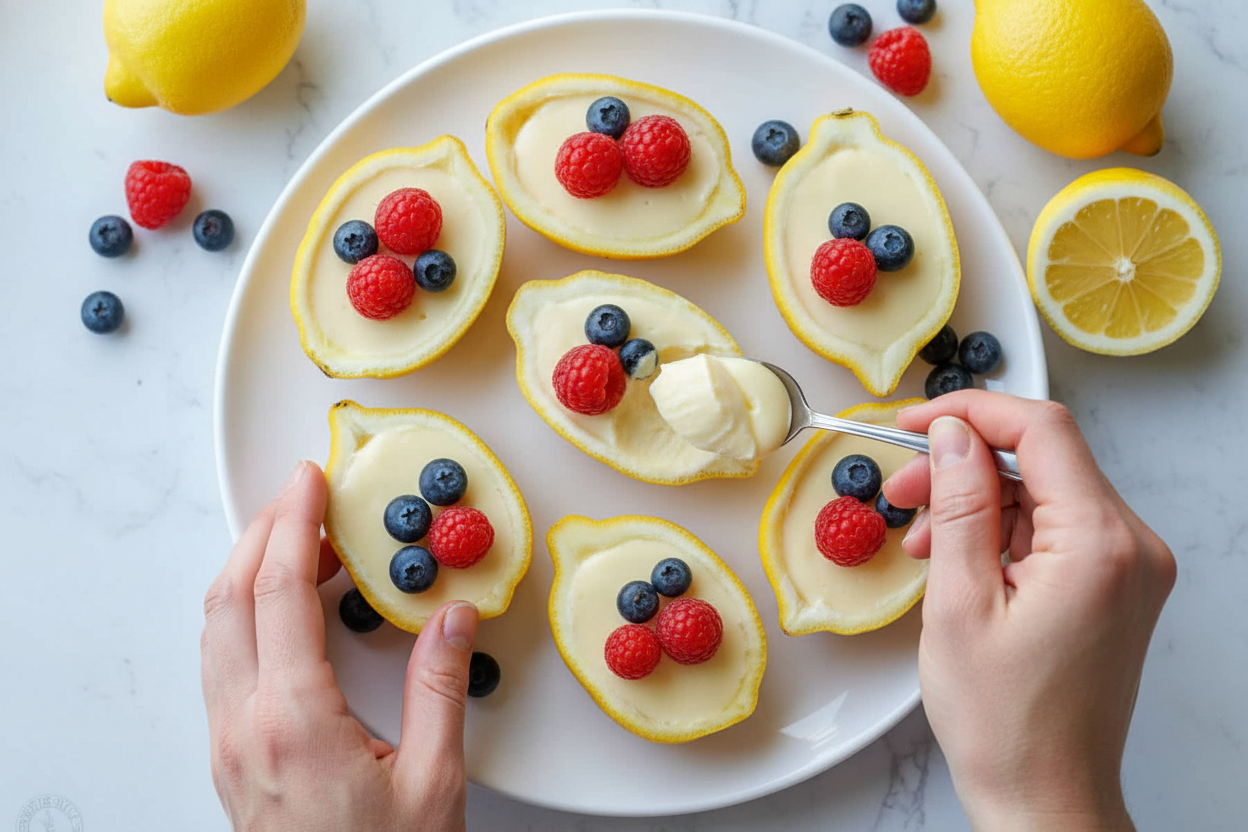 Easy 3-Ingredient Lemon Posset Recipe Video