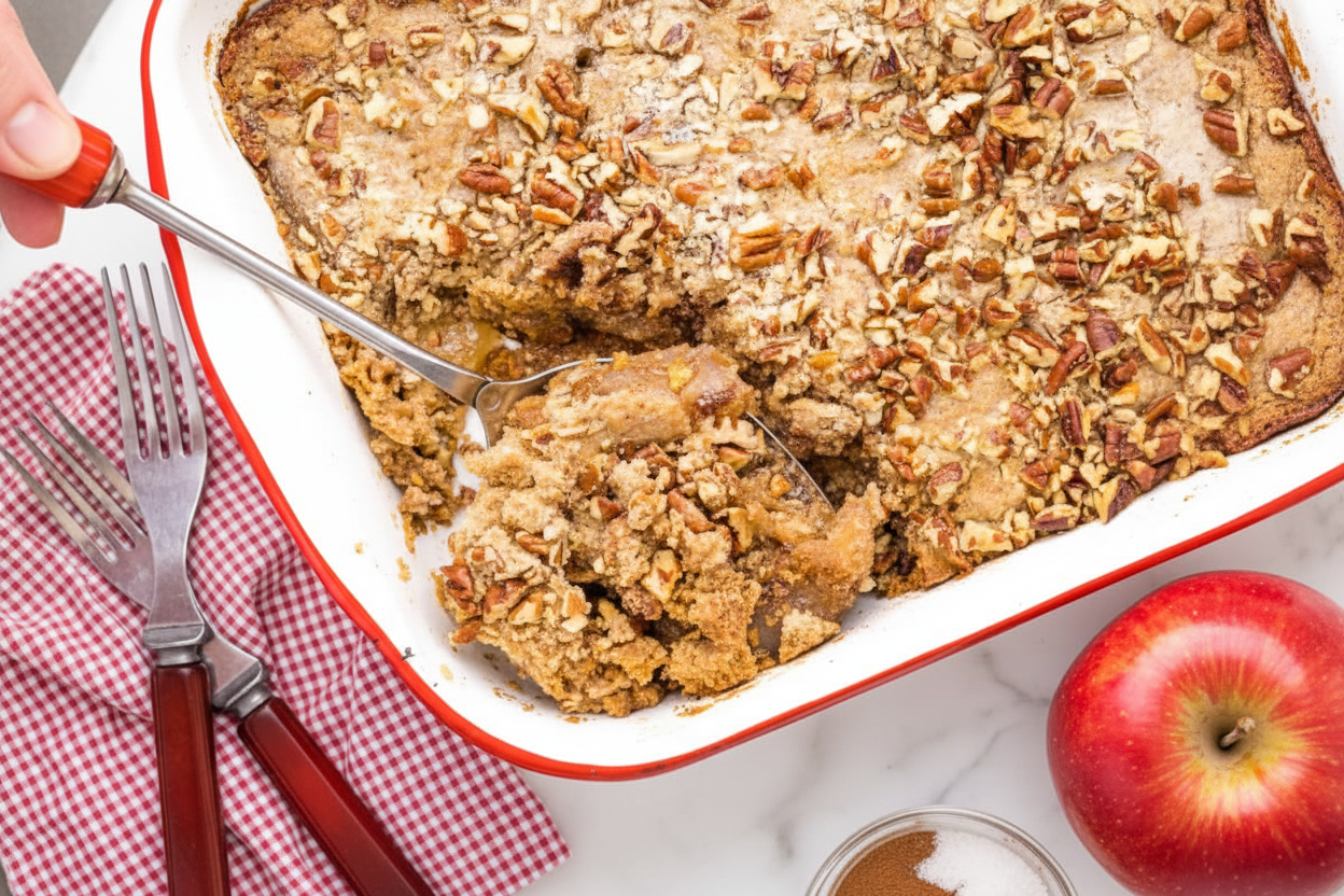 Easy Apple Dump Cake Recipe