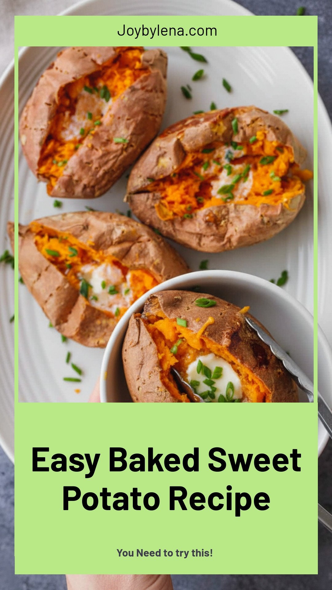 Baked Sweet Potato Recipe