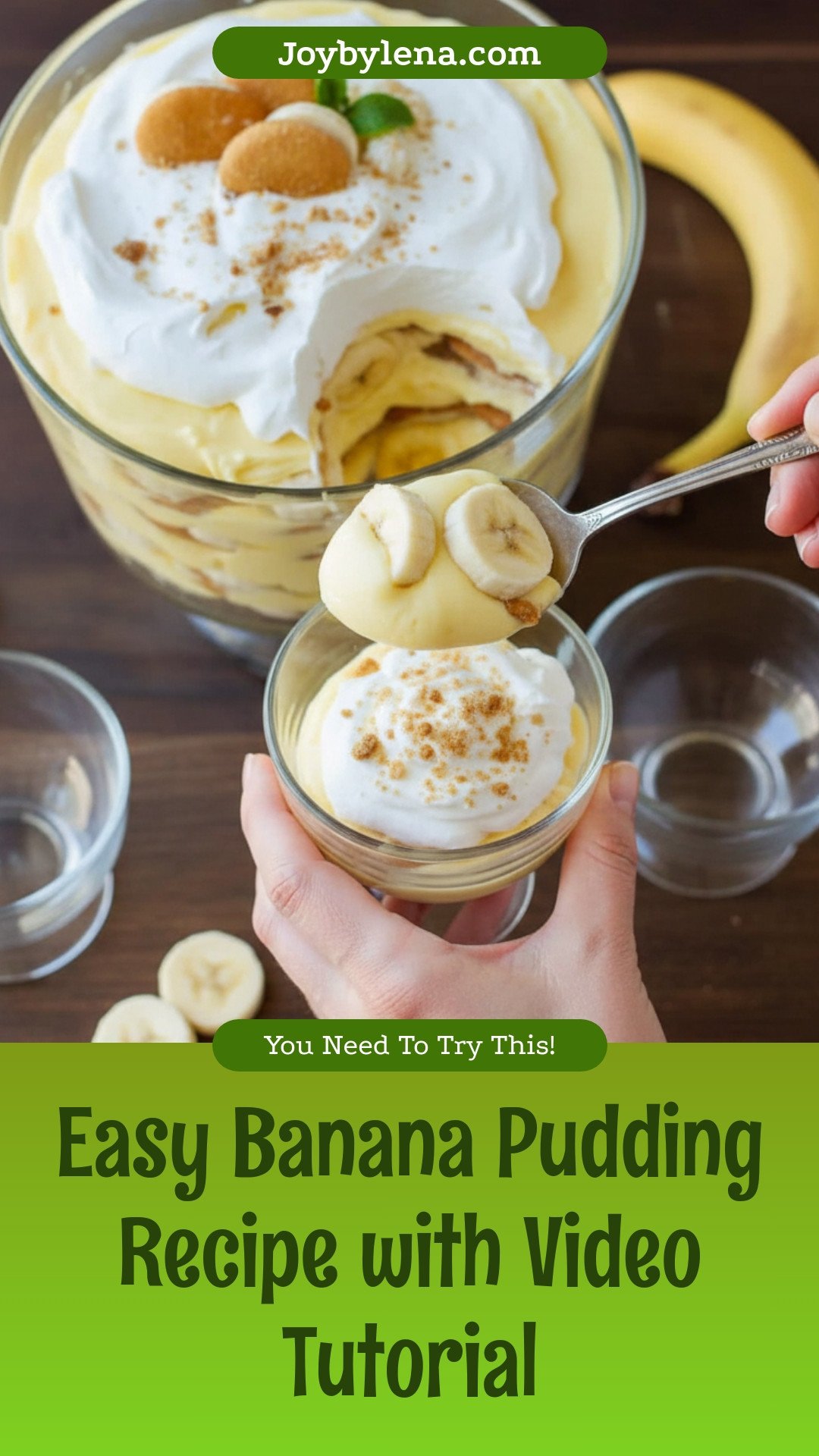 Easy Banana Pudding Recipe (with VIDEO)