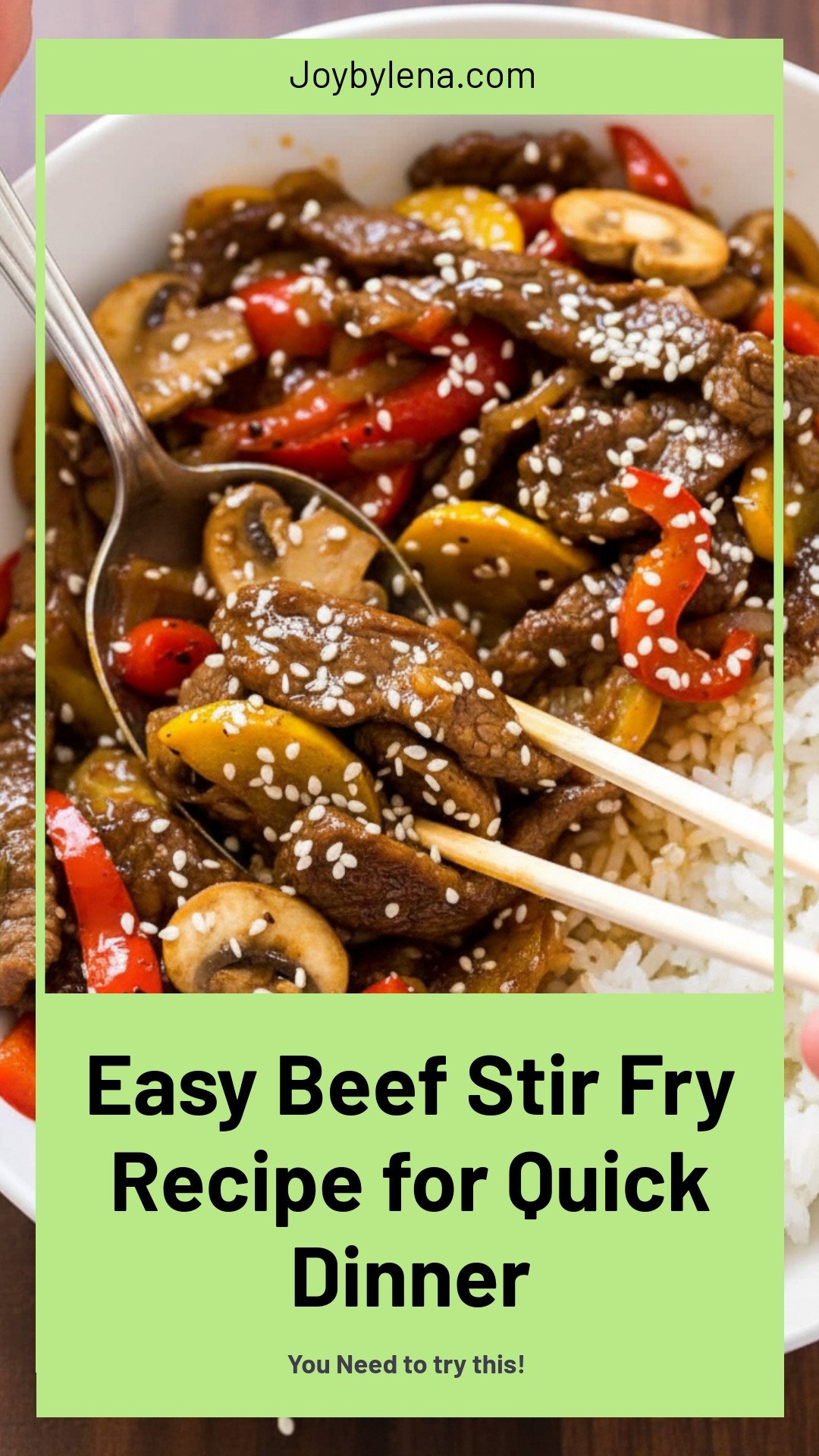 Easy Beef Stir Fry Recipe