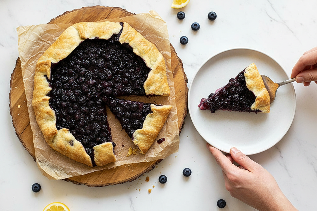 Easy Blueberry Galette Recipe