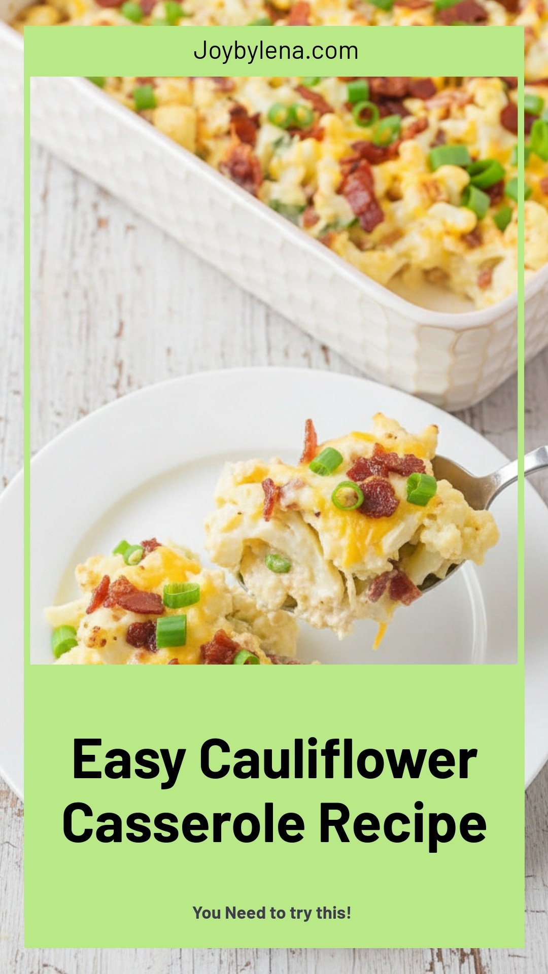 Cauliflower Casserole