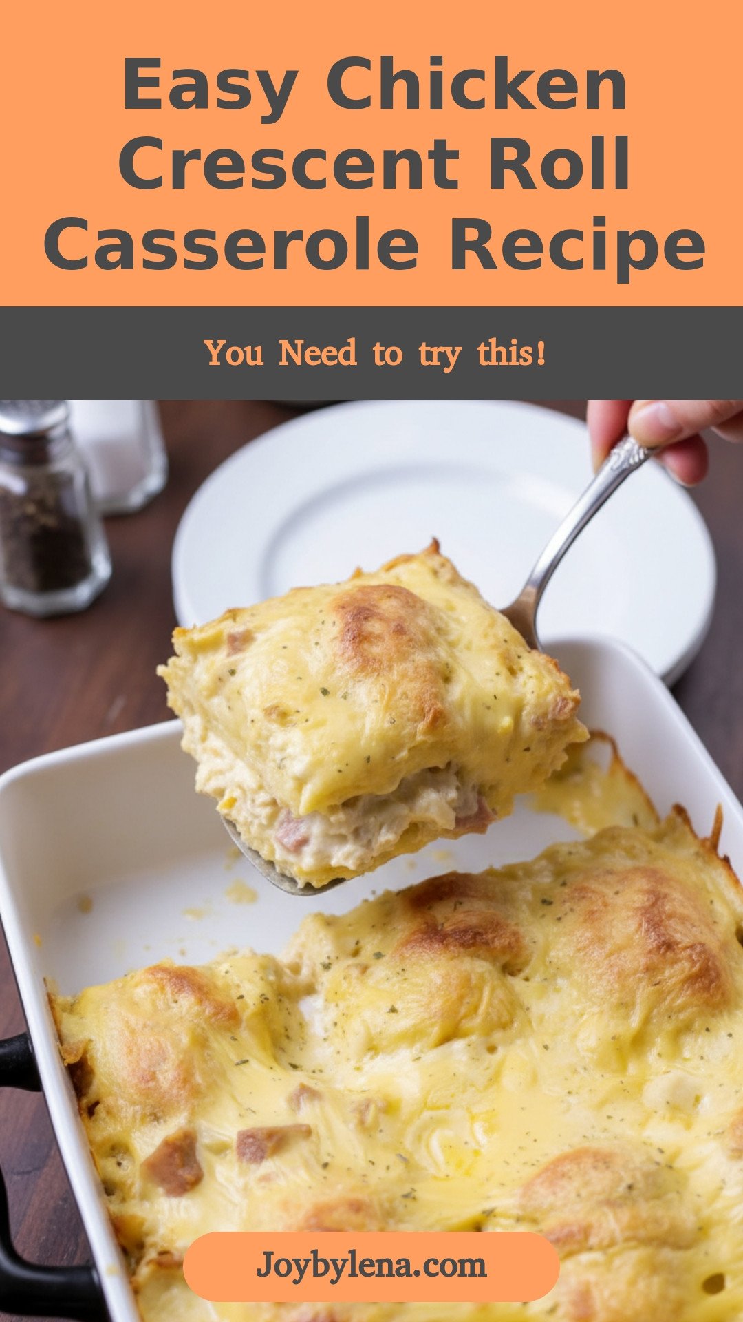 Chicken Crescent Roll Casserole