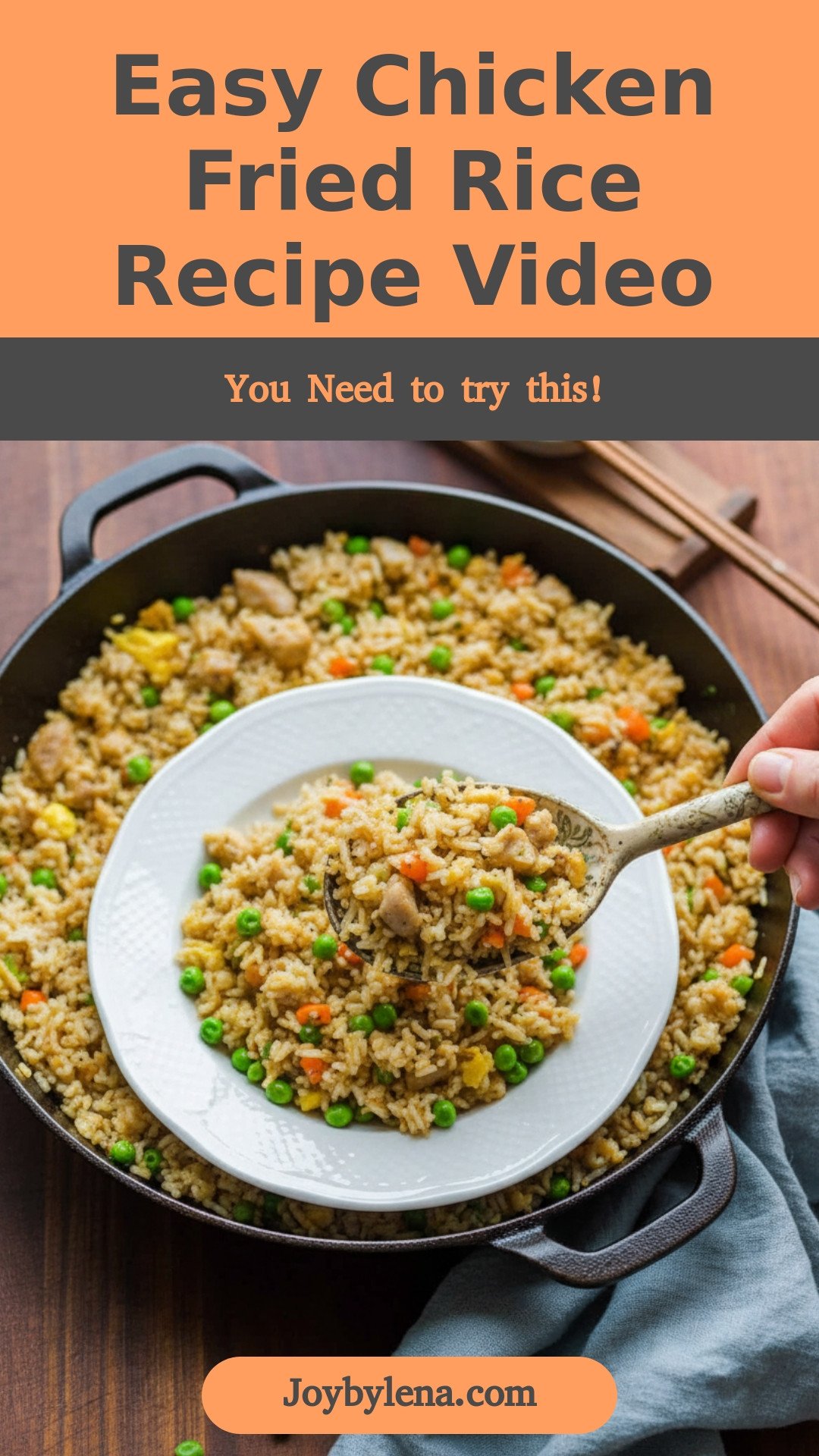 Chicken Fried Rice (VIDEO)