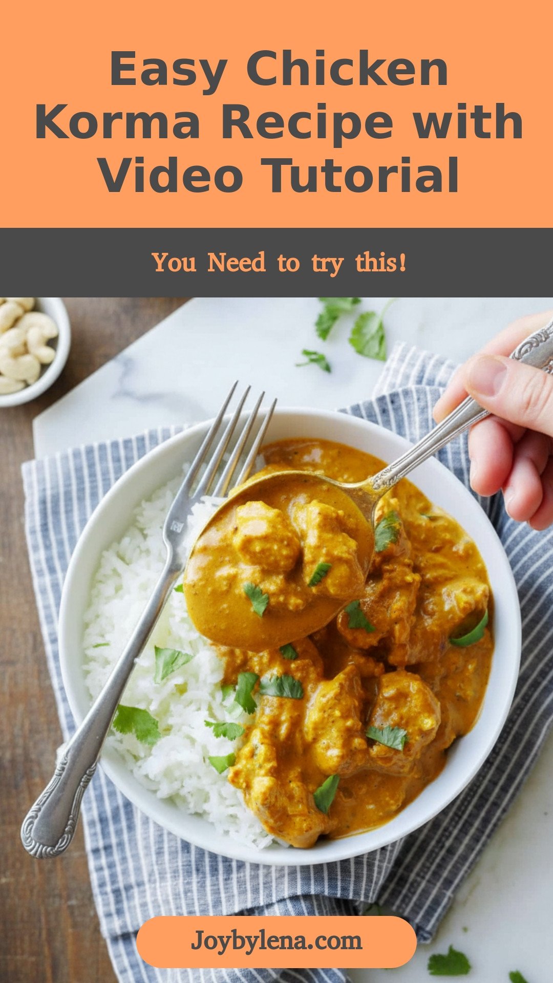 Chicken Korma (with Video)
