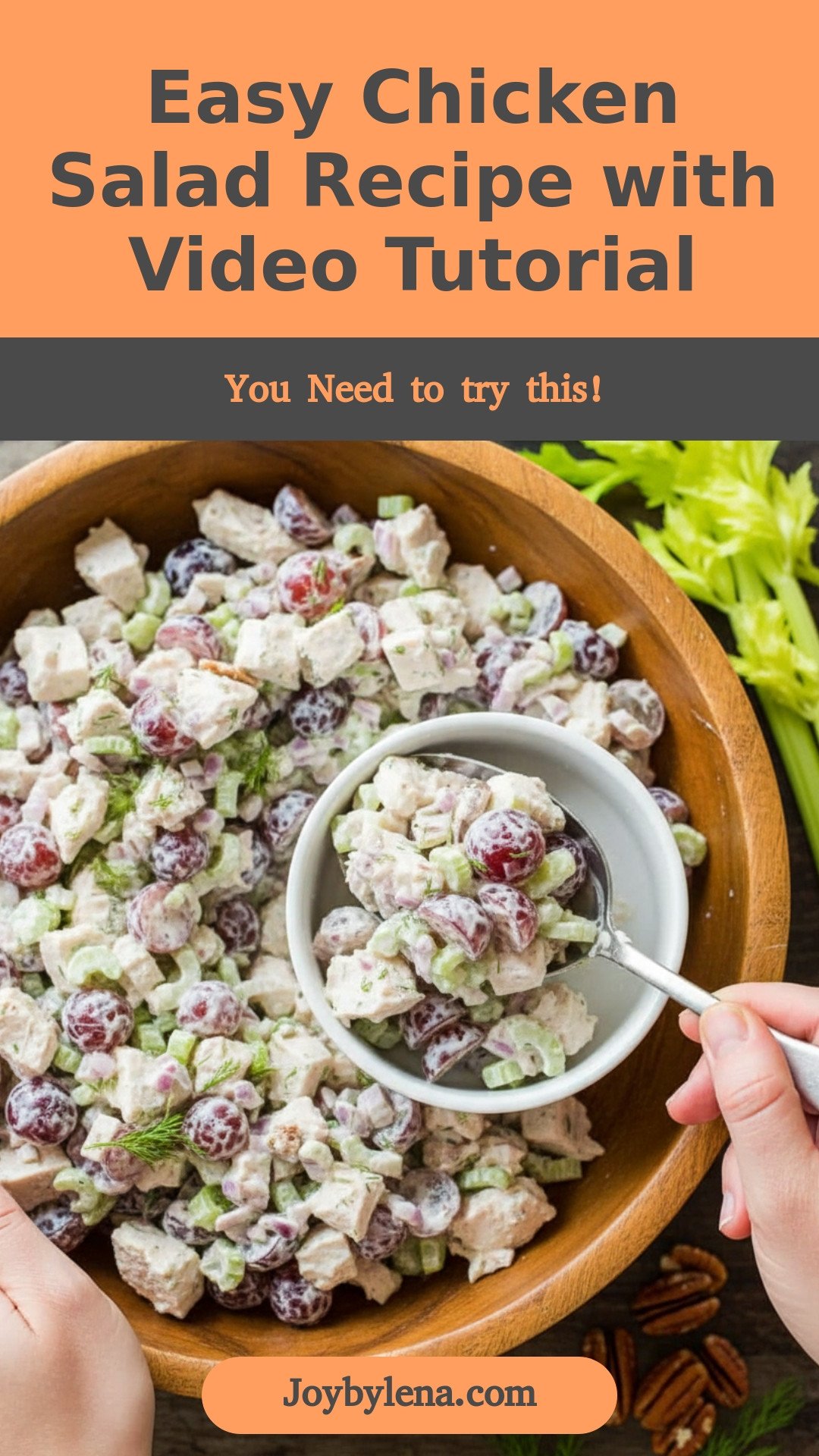 Chicken Salad Recipe (with Video)