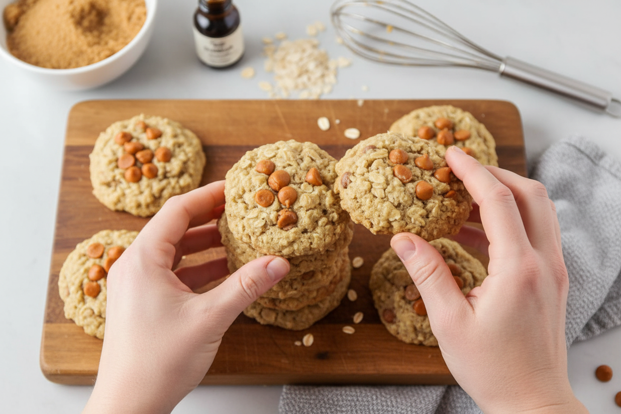 Easy Cinnamon Oatmeal Cookie Recipe