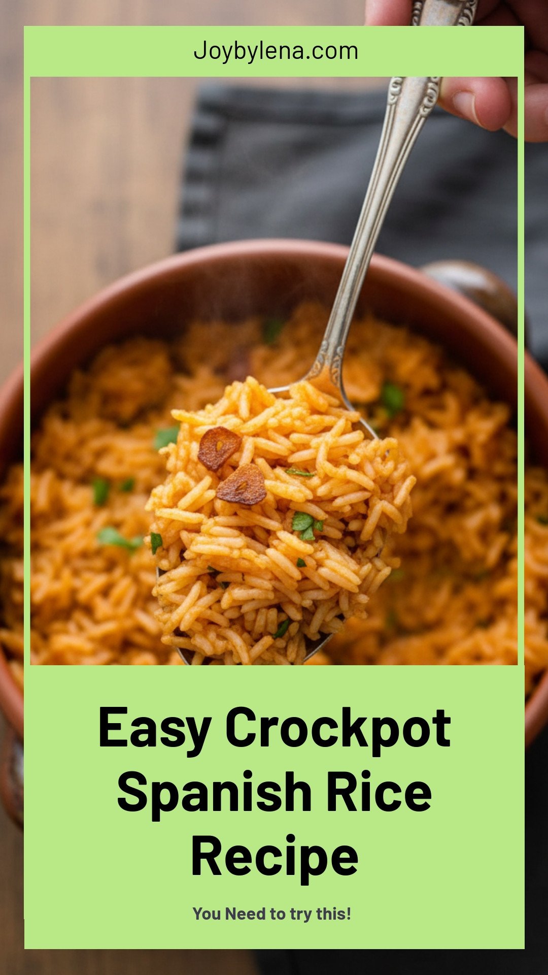 Crockpot Spanish Rice