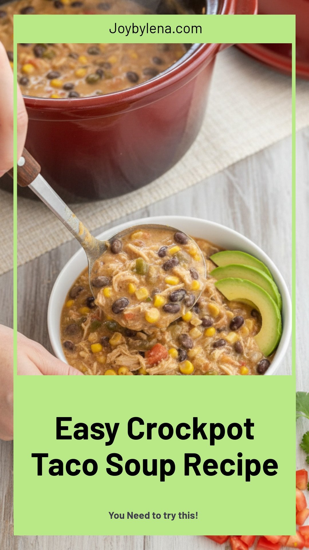 Crockpot Taco Soup