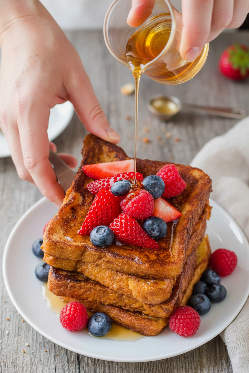 Easy French Toast Recipe (VIDEO)