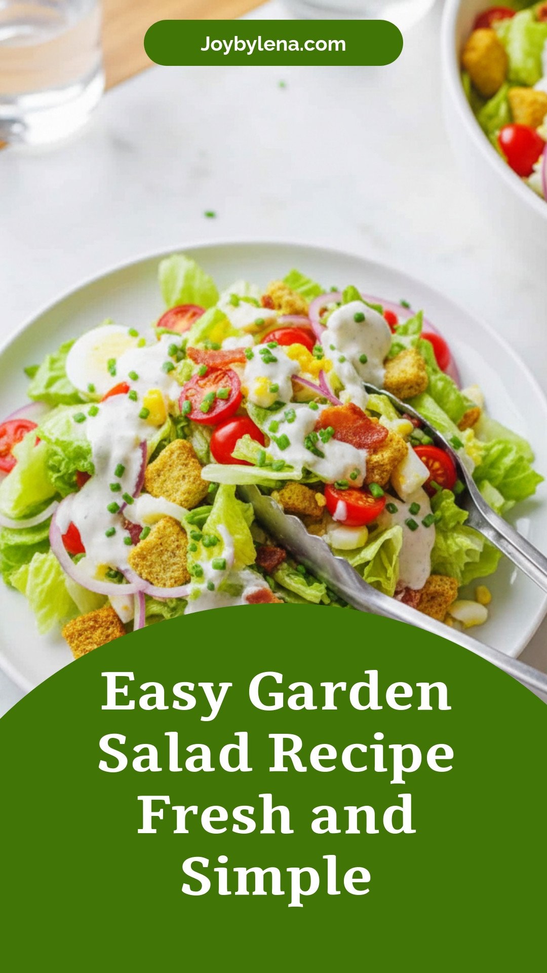 Easy Garden Salad Recipe