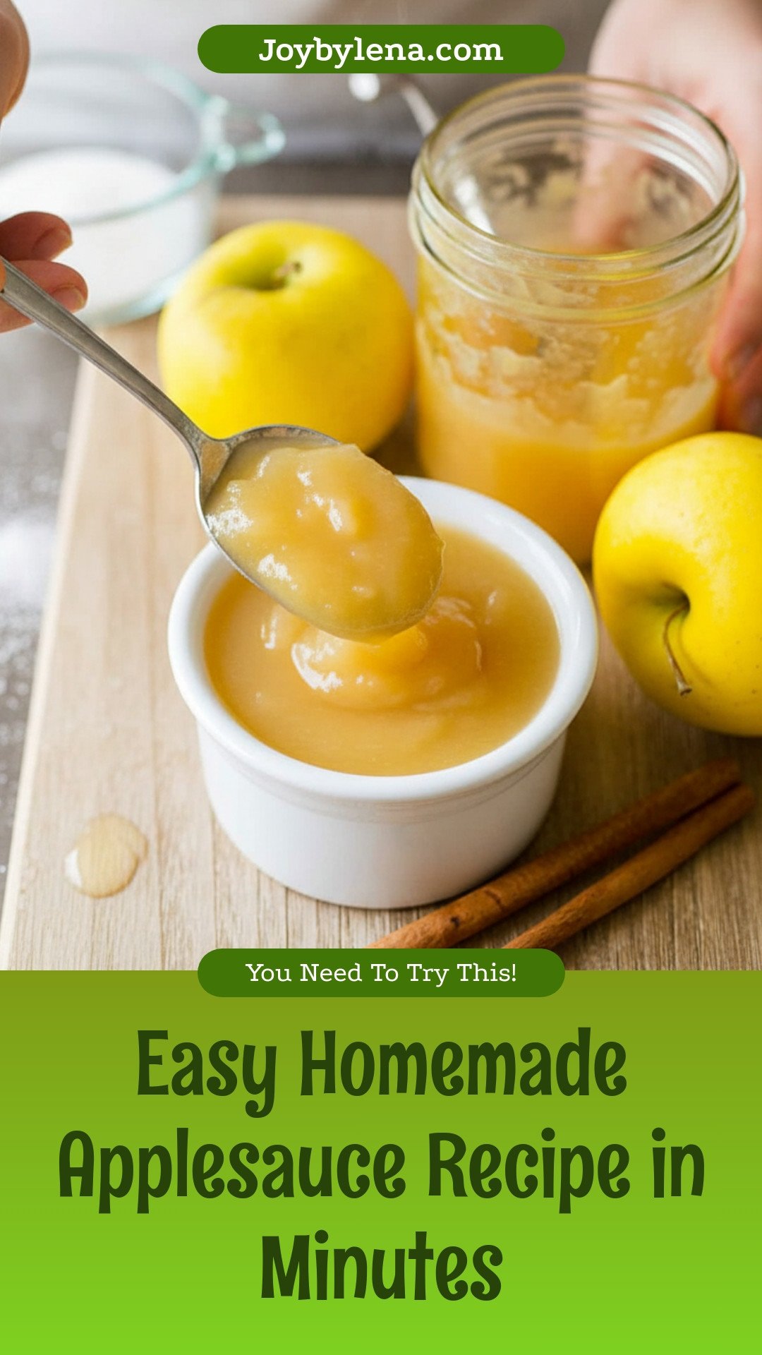 Easy Homemade Applesauce Recipe