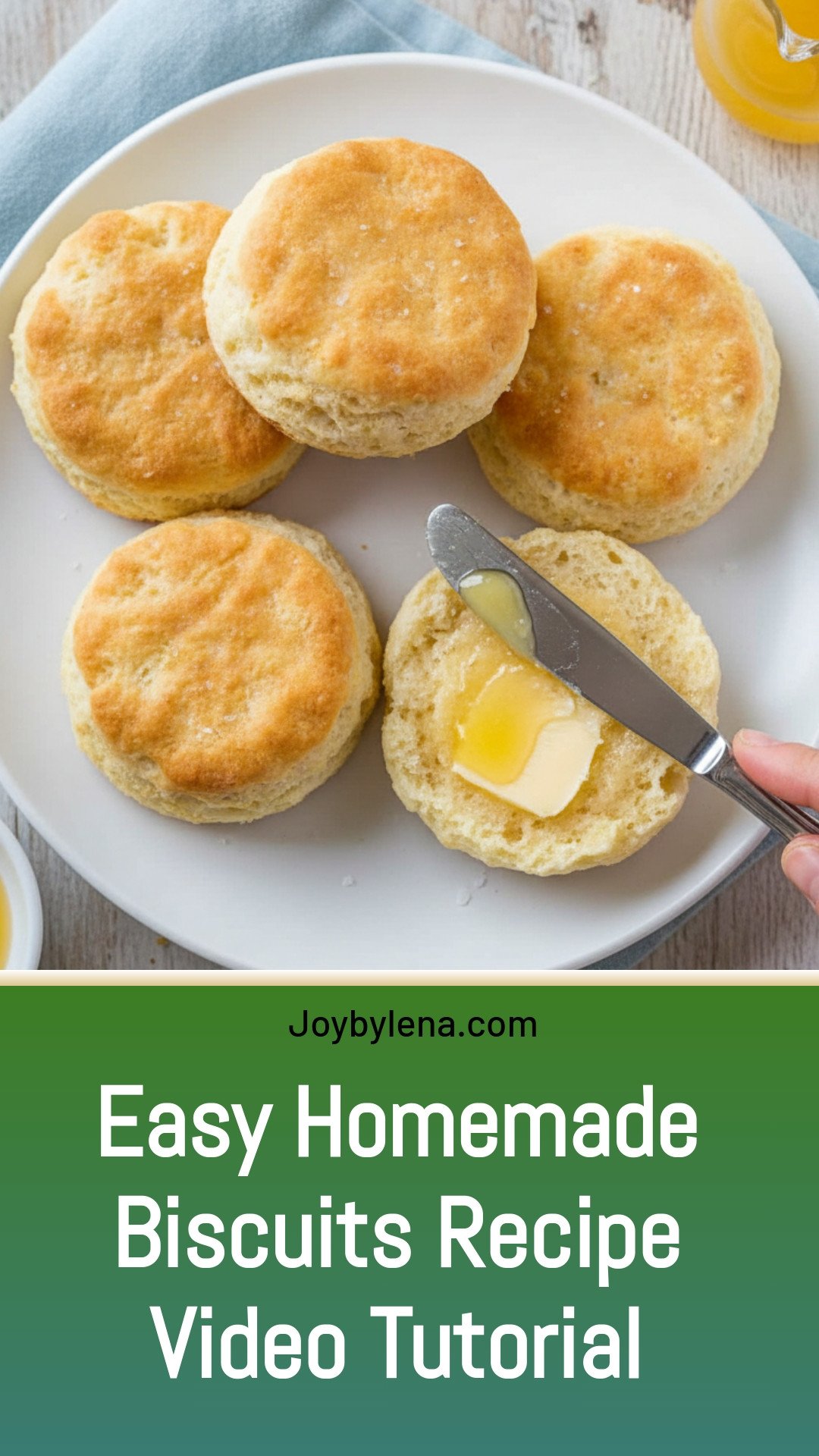 Easy Homemade Biscuits (VIDEO)