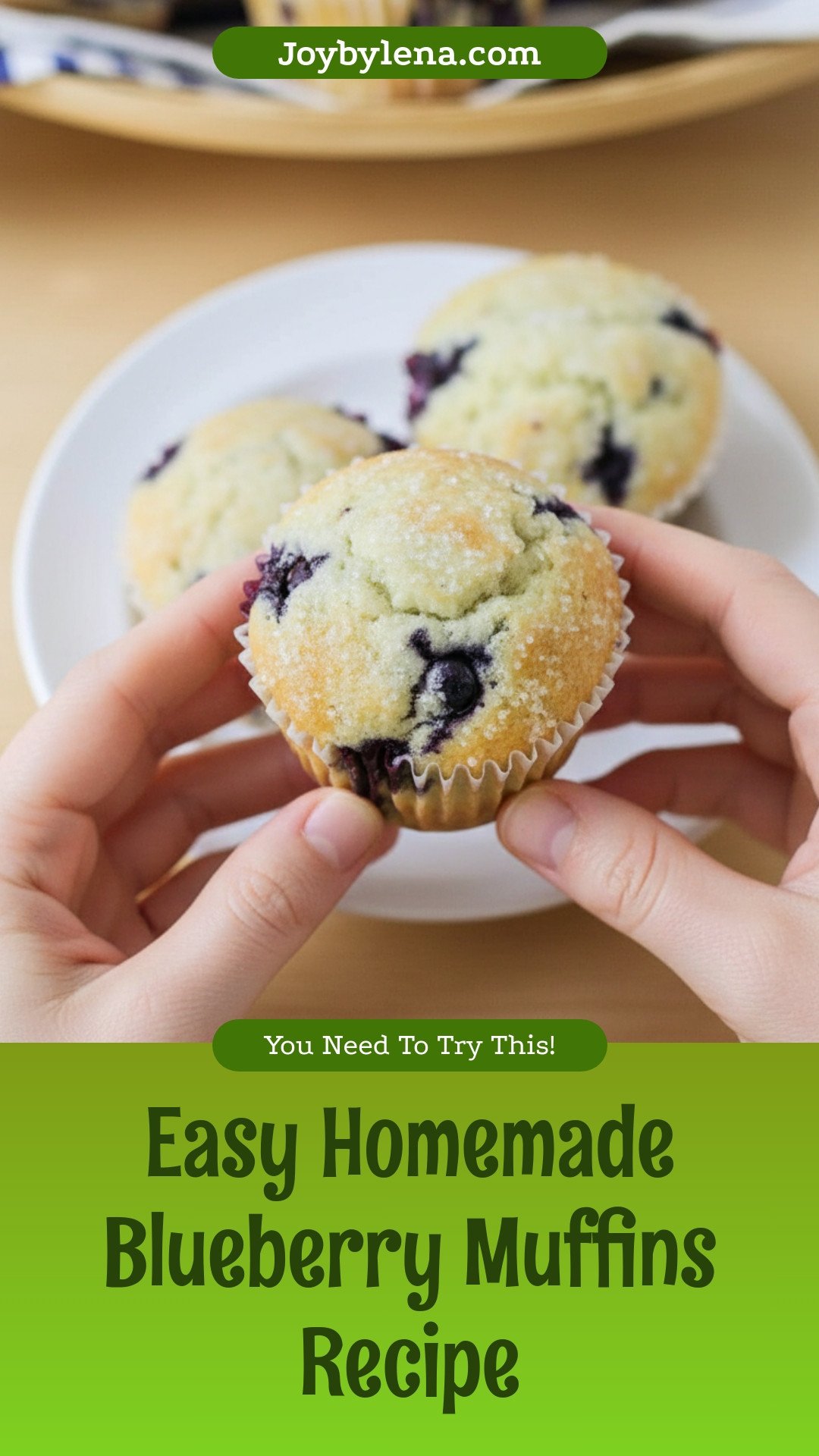 Homemade Blueberry MuffinS