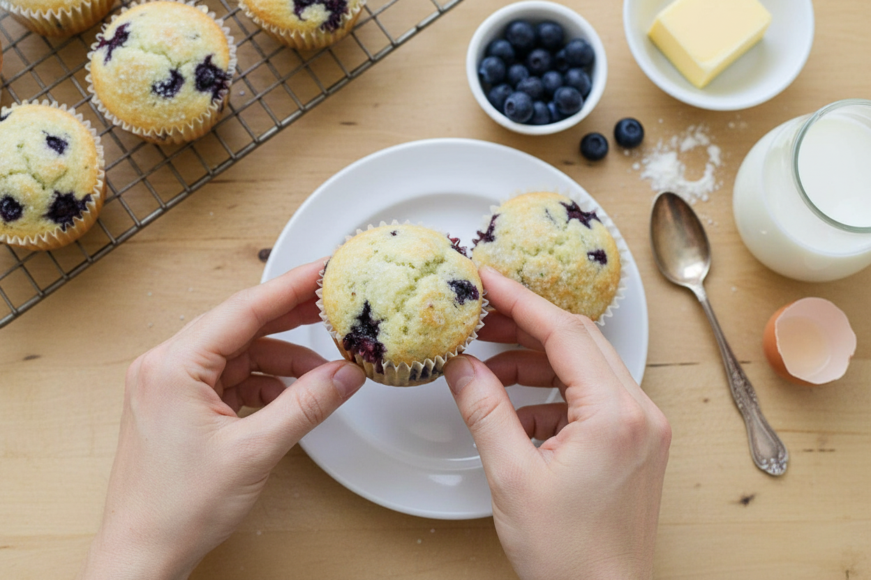 Easy Homemade Blueberry Muffins Recipe
