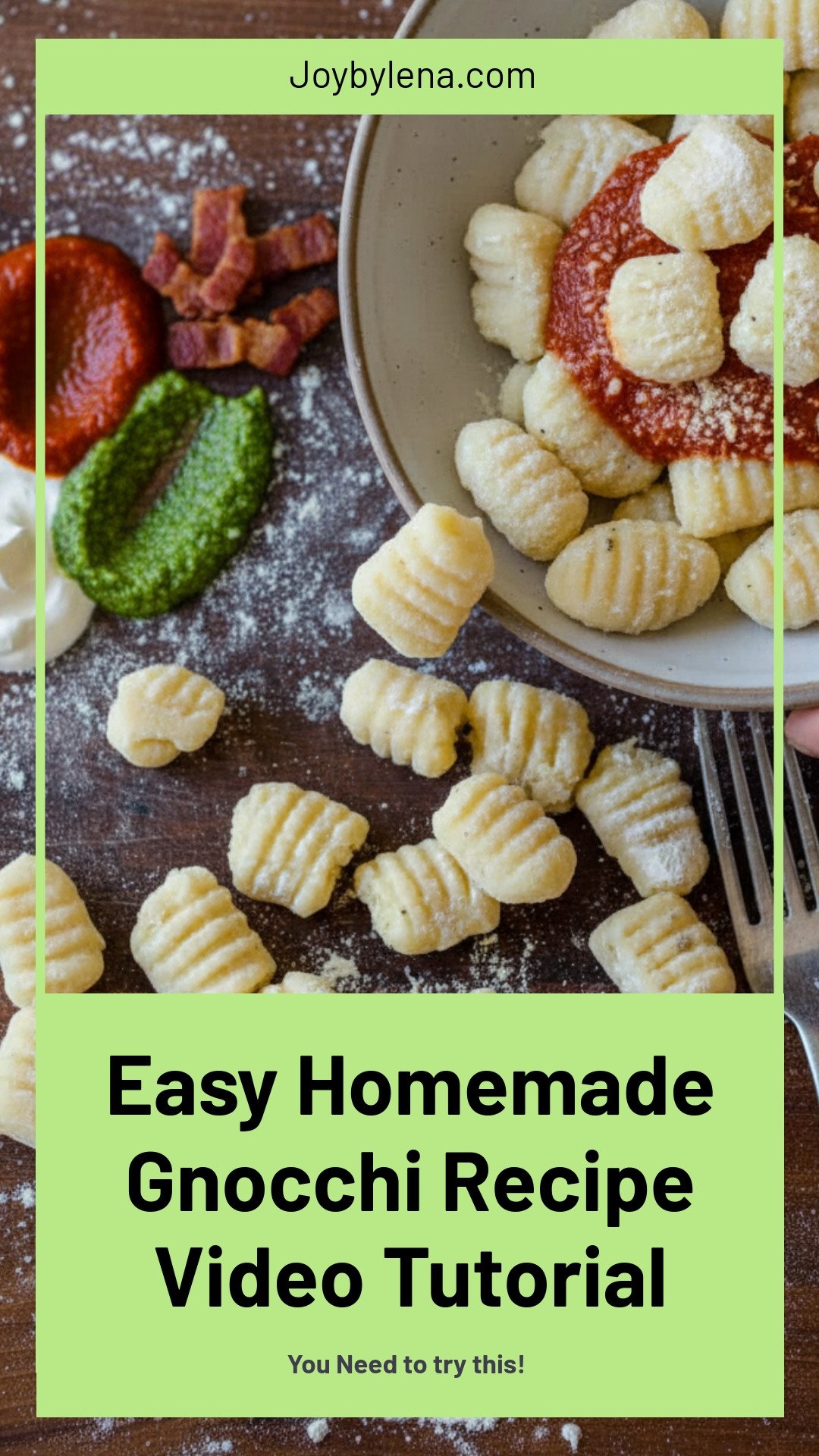 Easy Gnocchi Recipe (VIDEO)