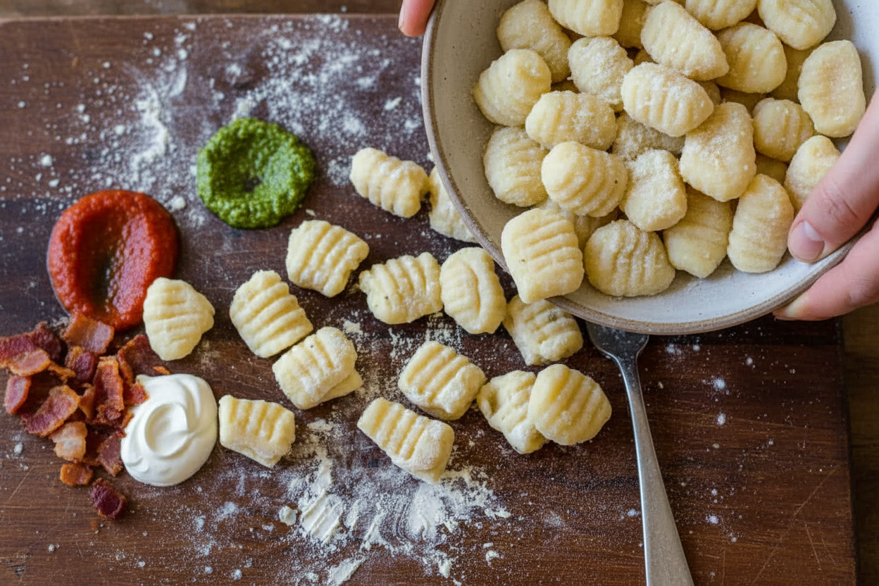 Easy Homemade Gnocchi Recipe Video Tutorial