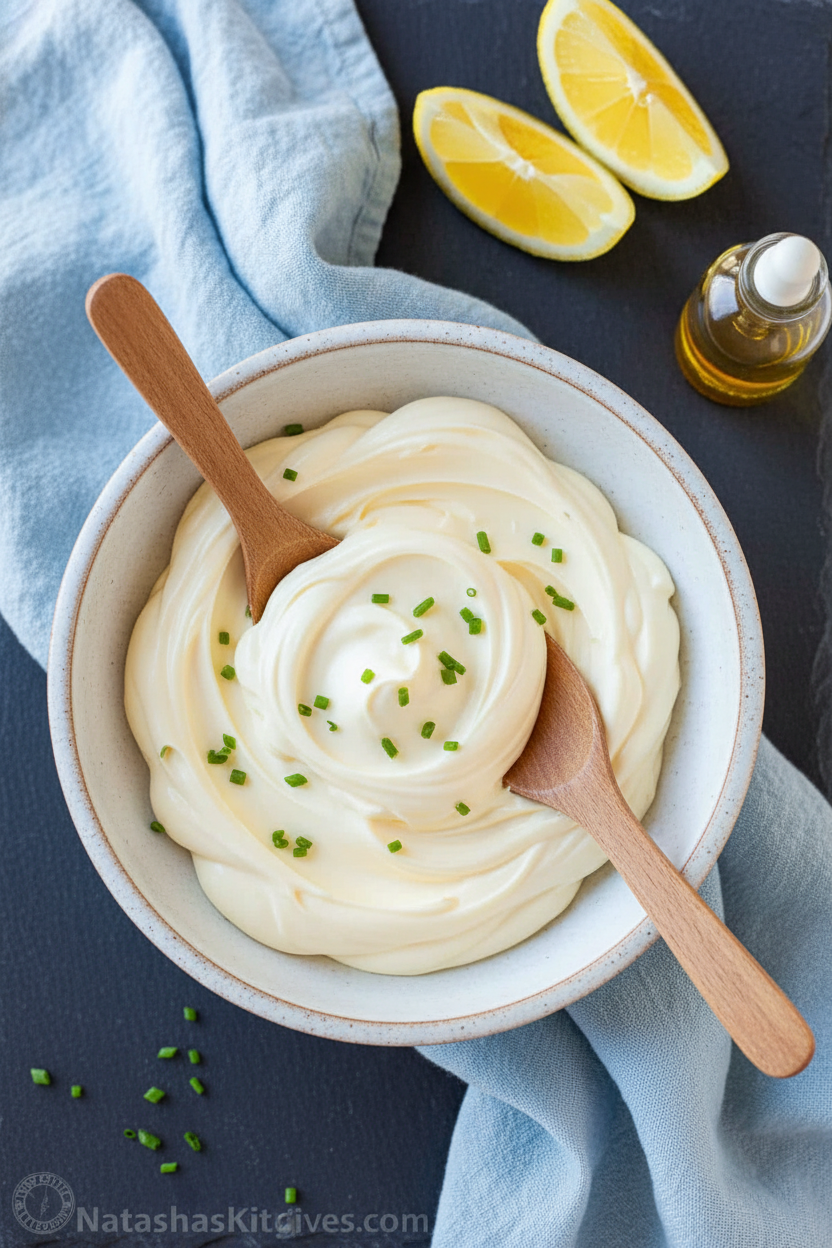 Easy Homemade Mayonnaise (with VIDEO)