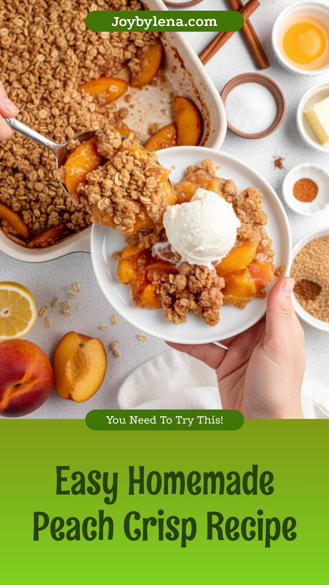 Peach Crisp Recipe
