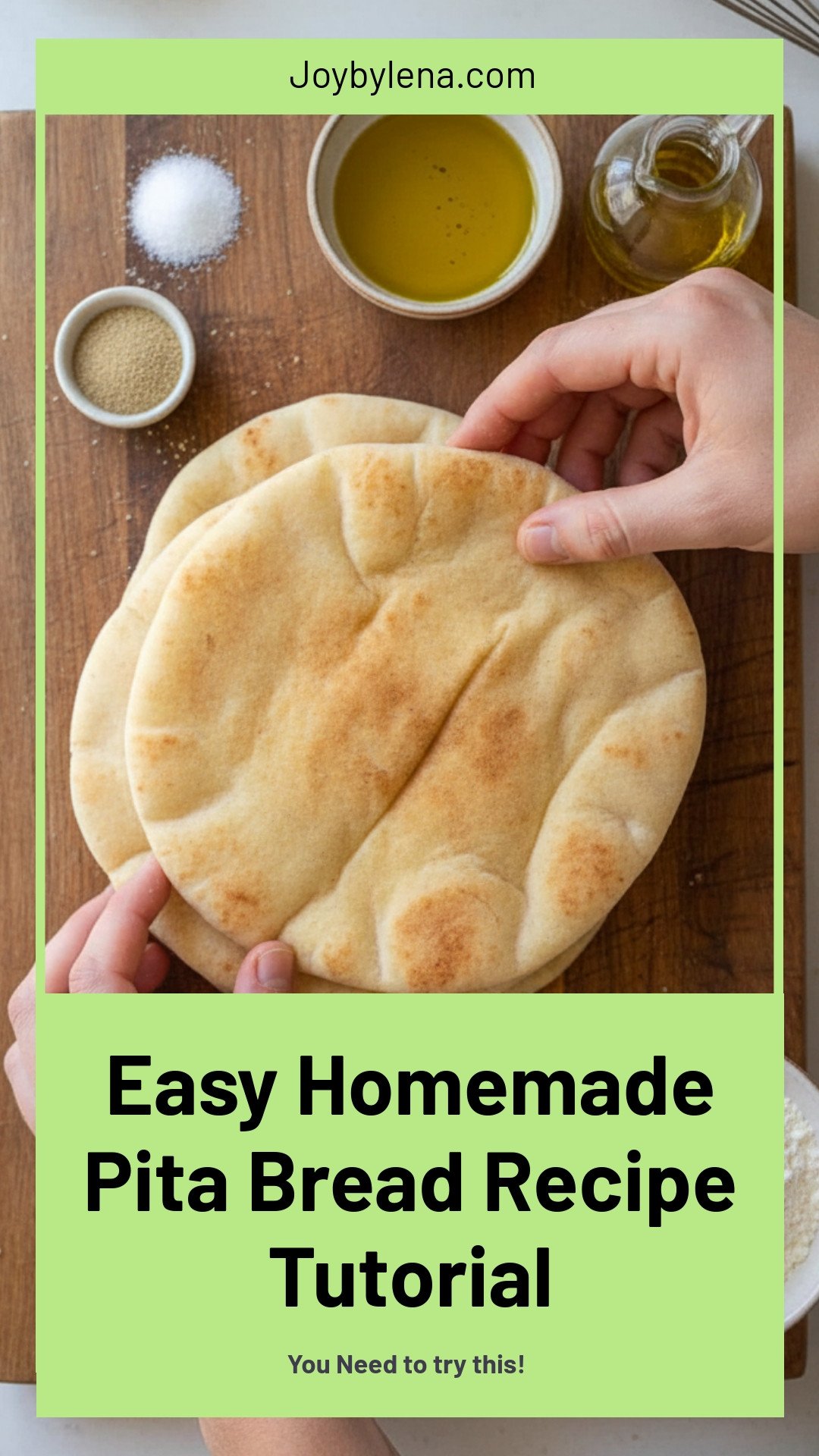 Pita Bread Recipe (with Video)