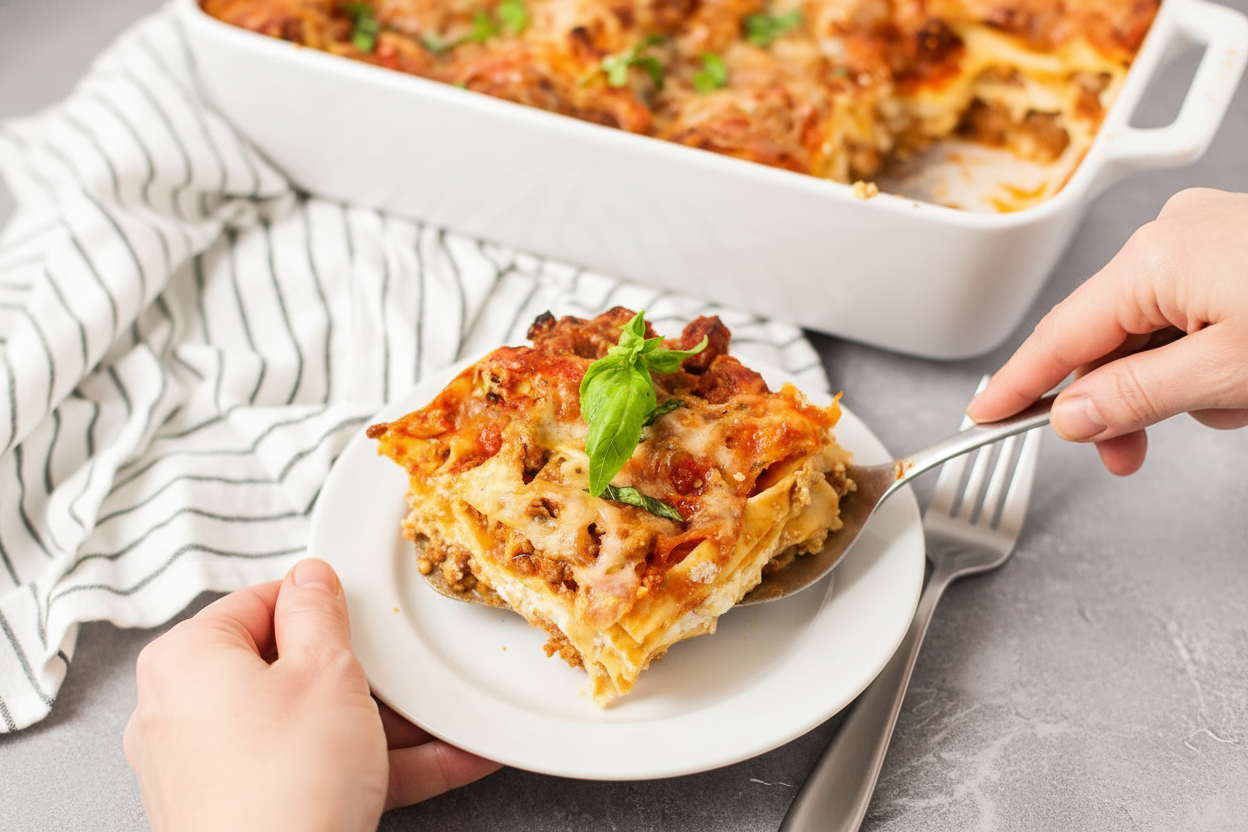 Easy Lasagna Recipe for a Simple Homemade Dinner